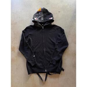 Bape x Stampd Bondage Shark Hoodie Sz L